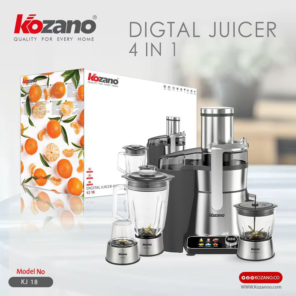 آبمیوه گیری کوزانو مدل KJ18 چهار کاره